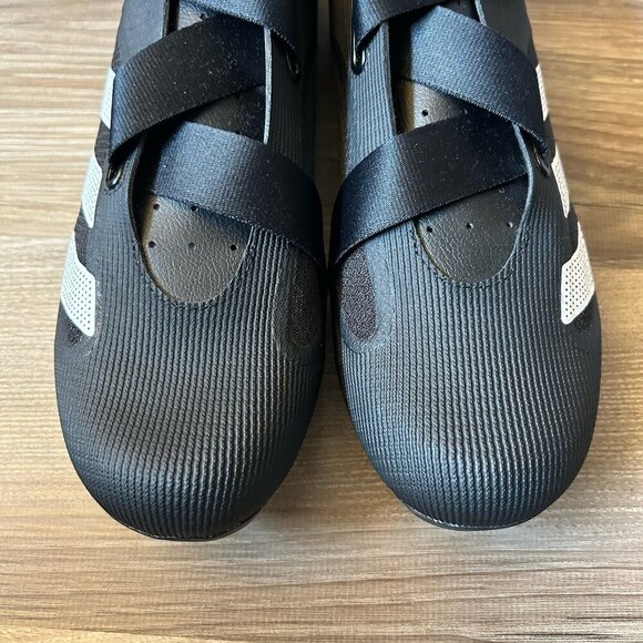 Adidas The Indoor Cycling Shoes Size Men’s 10.5 - Womens 11.5 Black White GX6544 - Picture 9 of 16
